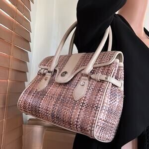 BROOKS BROTHERS WOVEN HAND  BAG‎